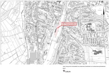 Lageplan Bf. Holzminden