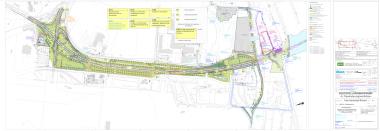 Landschaftspflegerische Maßnahmen, Freiraumplanung Lageplan Nord Maßstab 1:2000